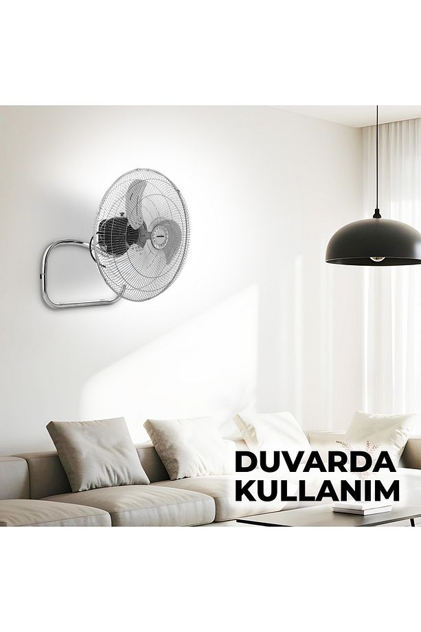Star Ms-18 3in1 Asil Ayaklı Sanayi Tip Vantilatör 90w 18" 3 Kademeli - 4