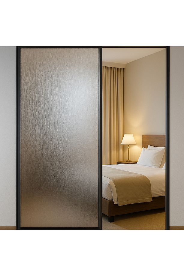 45x150cm Dekoratif İnce Dokulu Cam Filmi Statik Kaplama Mutfak Ofis Banyo Pencere - 8