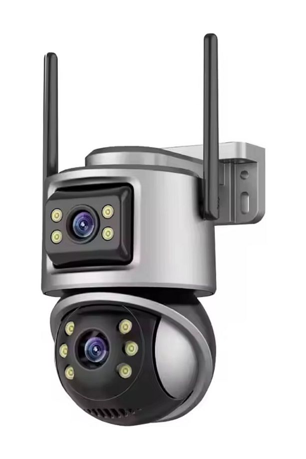 360° Wifi Ip 4K 8MP Güvenlik Kamera 2Lensli Gece Görüşlü Sensörlü Harekete Duyarlı camera CMR61 - 6