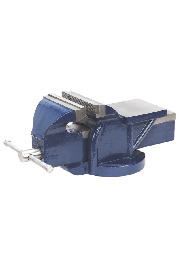 Fixed bench vise, 3", 75 mm