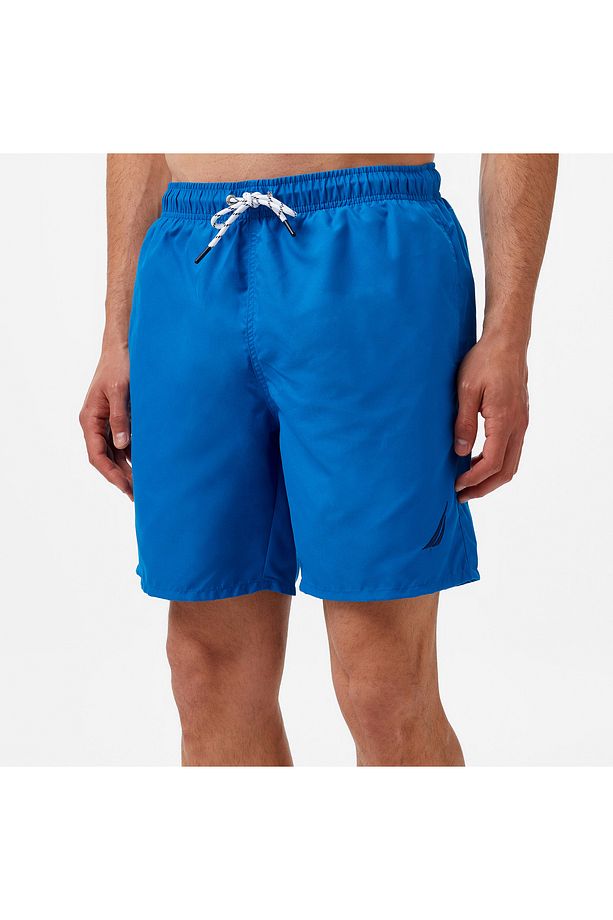 Erkek Mavi Regular Fit Deniz Şortu - 4