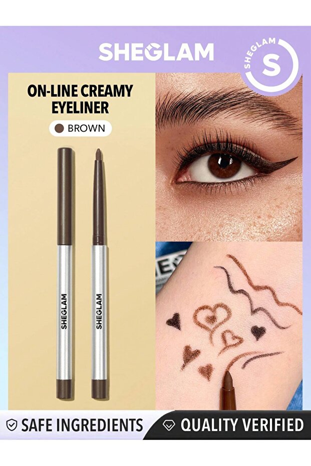 On-Line Creamy Eyeliner-Brown