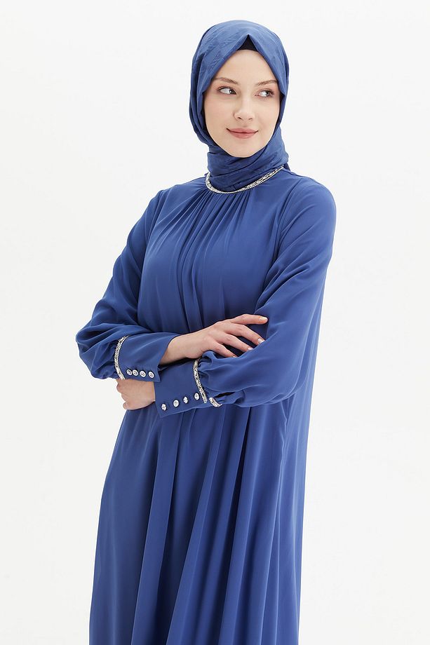 Şifon Davet Elbise - 4