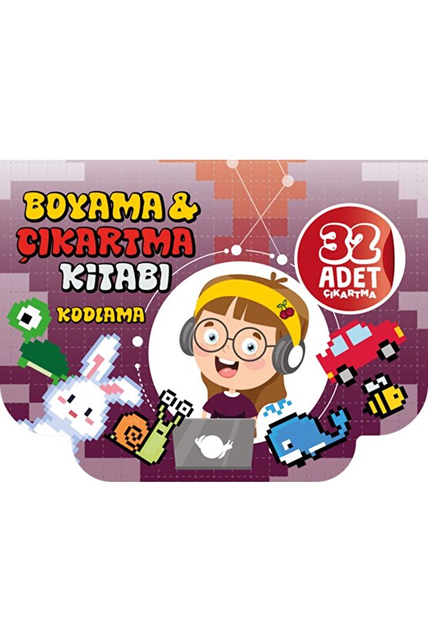 Coloring and Sticker Book Coding