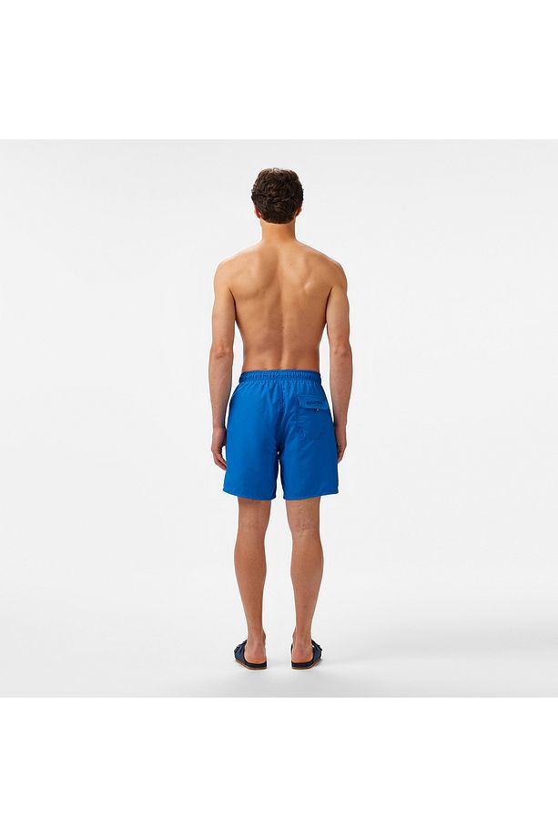 Erkek Mavi Regular Fit Deniz Şortu - 2