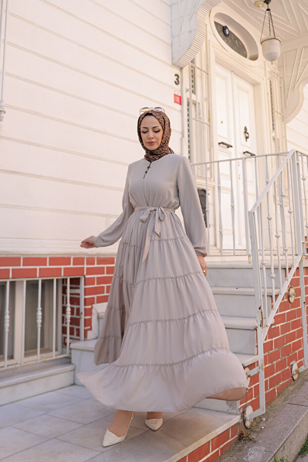 Stone Colored Katrel Ferace - 8