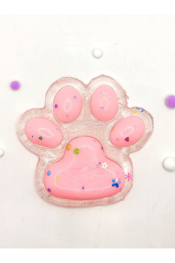 Farklı Renklerde Dev Pati Squishy Taba Squishy Kedi Pati Sıkma 14 Cm Pullu Pati Sukuşi - - 2