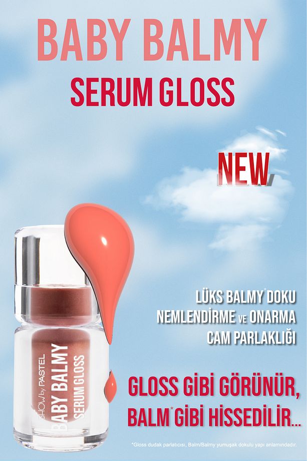 Baby Balmy Serum Gloss - Dudak Parlatıcısı Ve Dudak Bakımı 32 Dune - 3.2 ml - 4