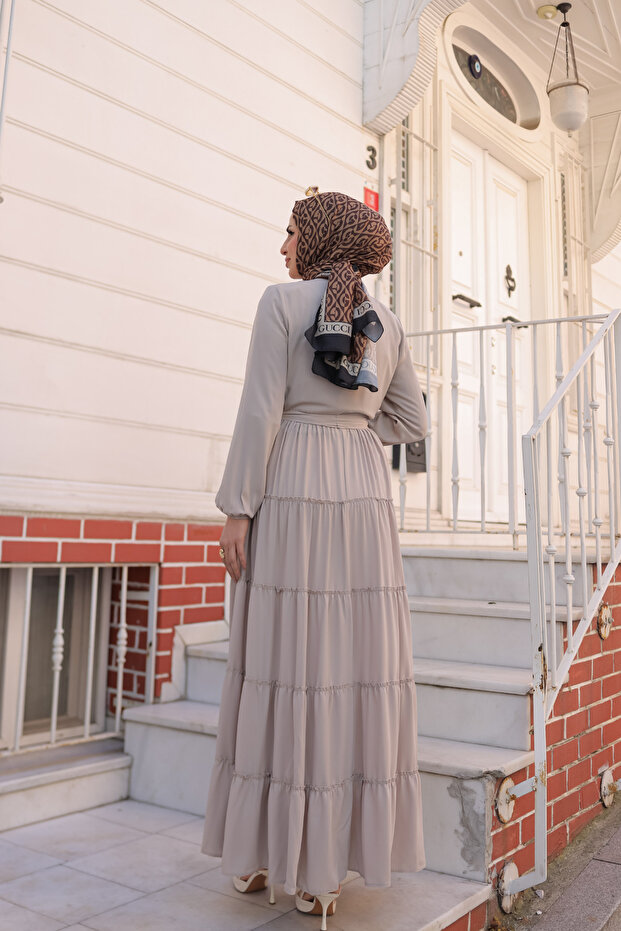 Stone Colored Katrel Ferace - 7