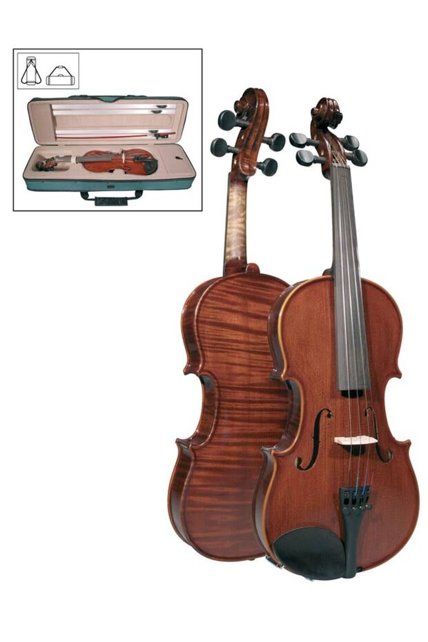 LEONARDO LV2044 Student violin set size 4/4, case, bow, reed- Trendyol