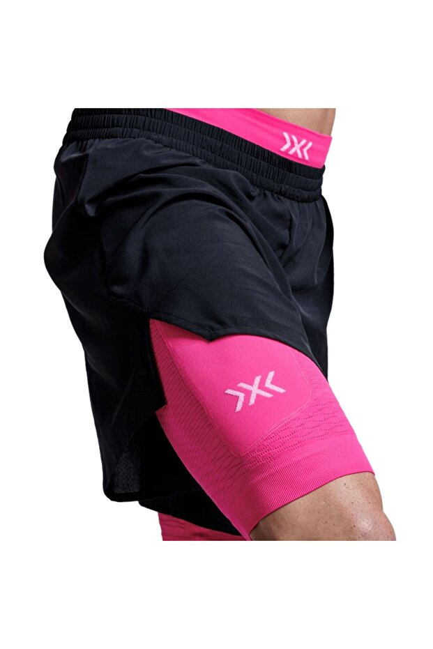 X-BIONIC X-bionic Effektor 2in1 Shorts Erkek Siyah Şort ERKEK ŞORT EF- R520S25M - 1