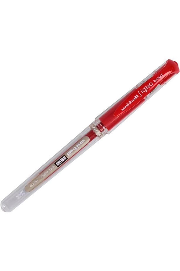 Uni-ball Um-153 Signo Broad Imza Kalemi Kırmızı - 1