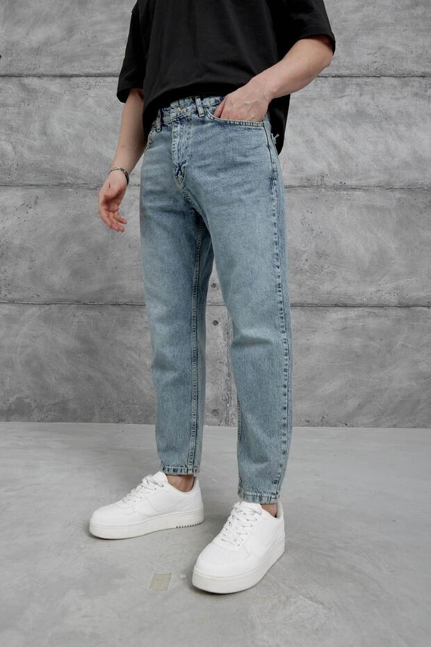 Men's Jean Pants Nmrc Boyfriend Dark Navy Blue