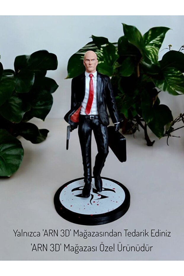Hitman Dekoratif Figür (Agent 47) - 5