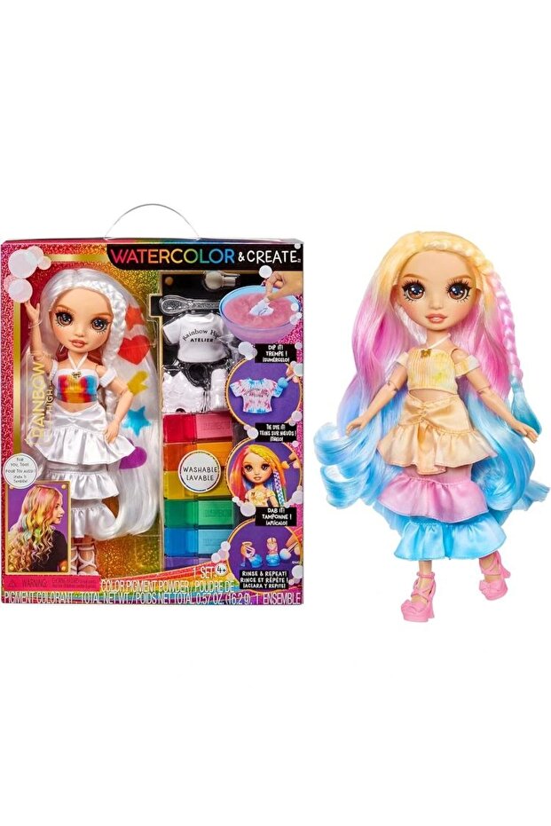 Hıgh 507598-81 Watercolor-create Moda Bebek 4 - 1