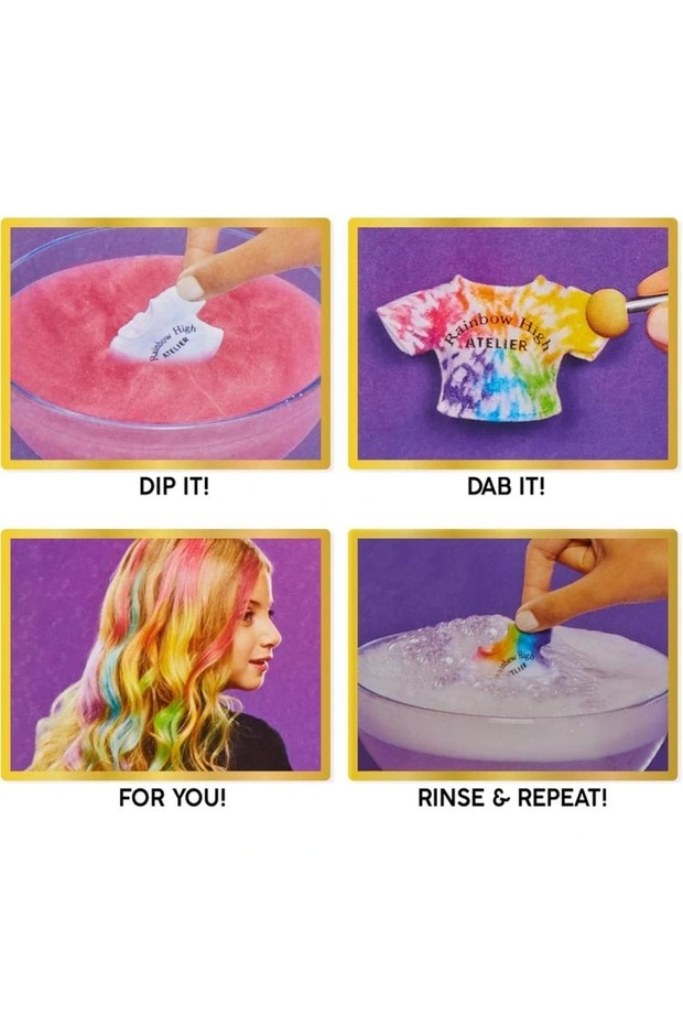 Hıgh 507598-81 Watercolor-create Moda Bebek 4 - 5