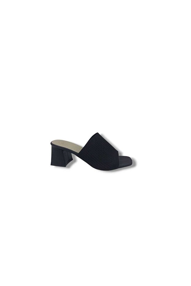 455 Black Women's Knitwear Slippers