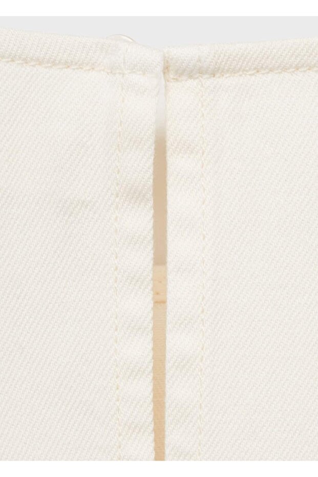 Evaze denim elbise - 6