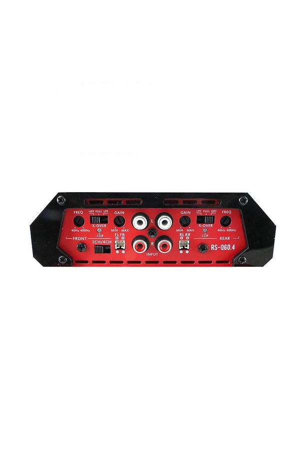 RS-Q60.4 RED 4 KANAL AMFİ 4 OHM 4X60 WATT RMS POWER AB CLASS AMFİ - 2