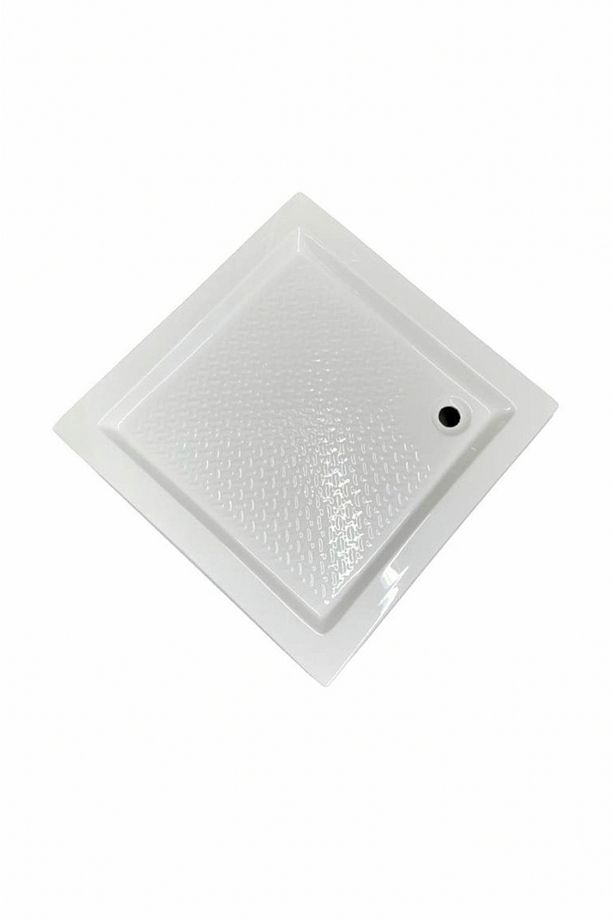 80x80 Kare Panelli ve Ayaklı Akrilik Duş Teknesi - 3