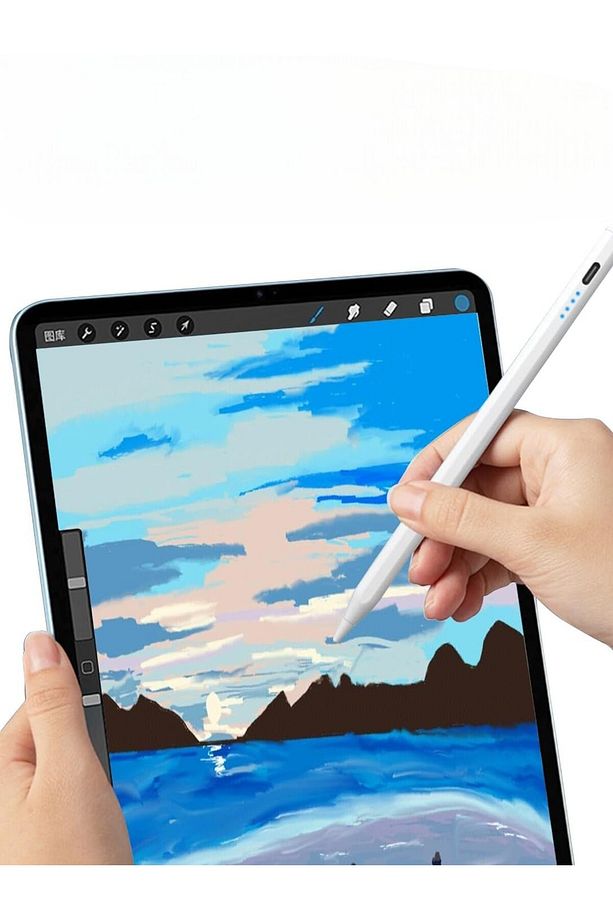 Dokunmatik Stylus Kalem Power-Display Manyetik iPhone/iPad/Samsung iOS ve Android Uyumlu Stylus Pen - 5