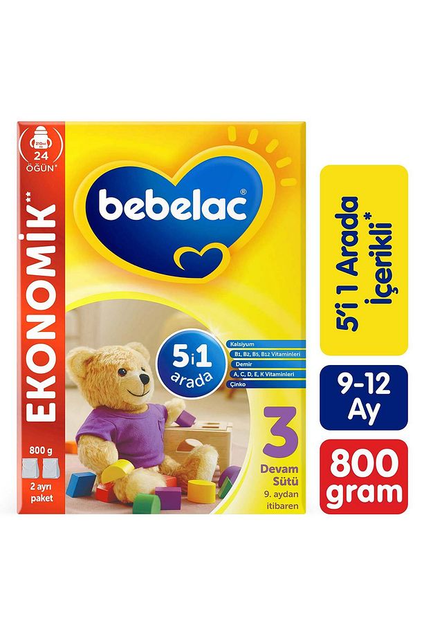 3 Devam Sütü 9-12 Ay 800 Gr - 1