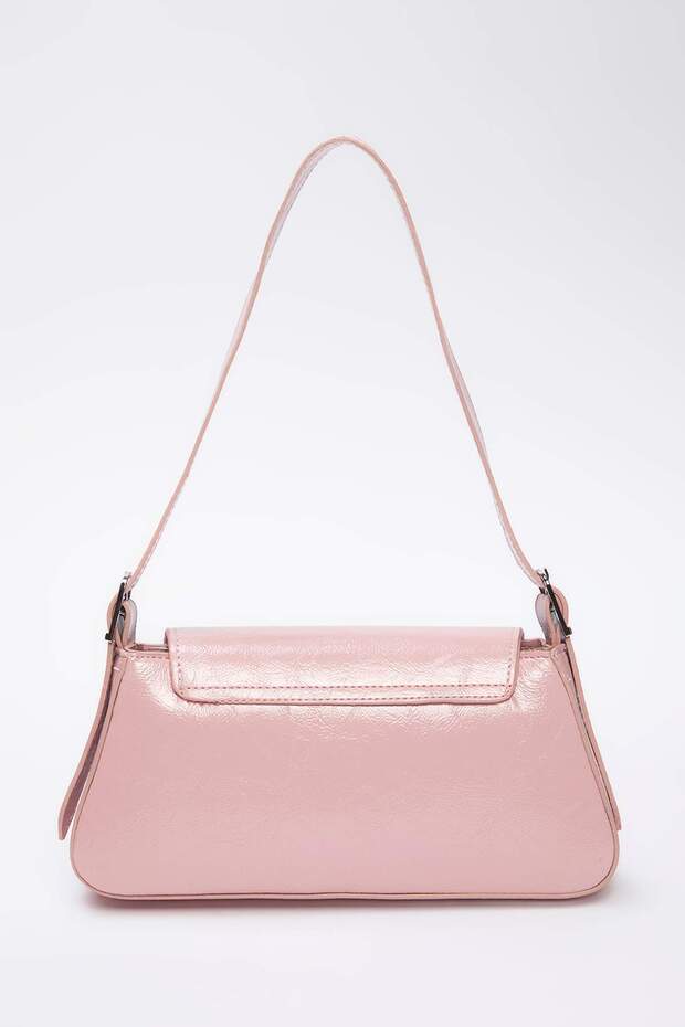 Açık Pembe Kadın Mini Boy City Omuz Çanta TAKSS25OC00035 - 3