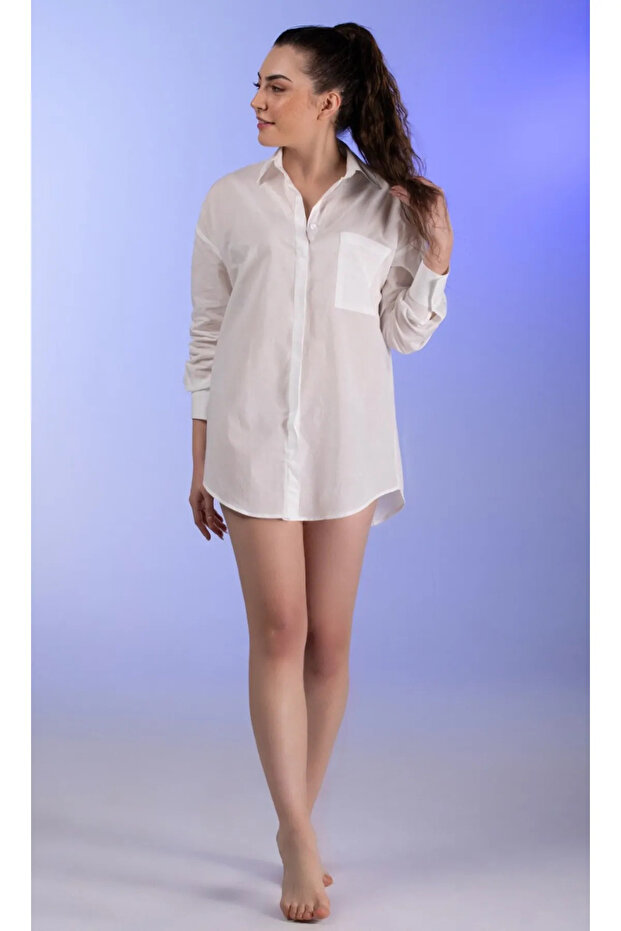 MONAKO BEYAZ GÖMLEK - 4