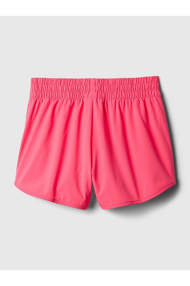 Kız Çocuk Pembe Astarlı Running Şort - 2
