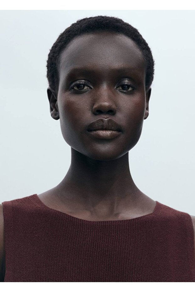 İnce fitilli örgü üst - 6