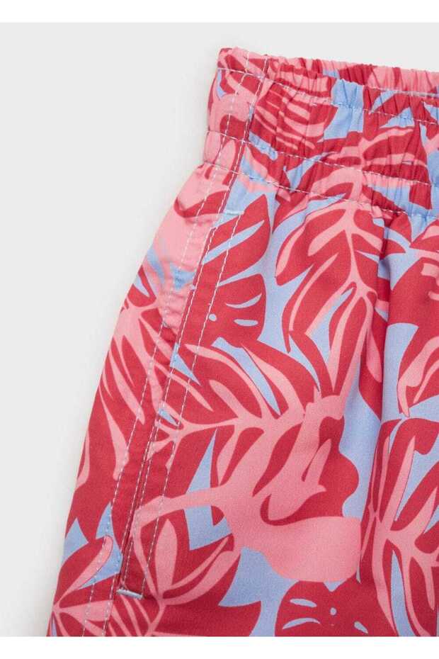 Desenli şort mayo - 3