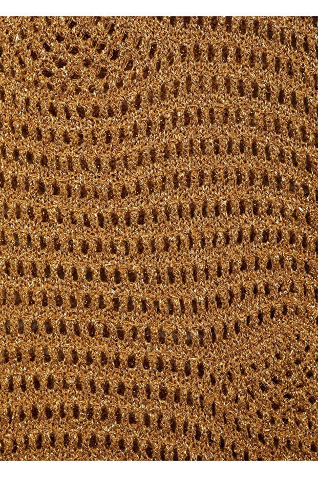 Ajur örgü lureks bluz - 5