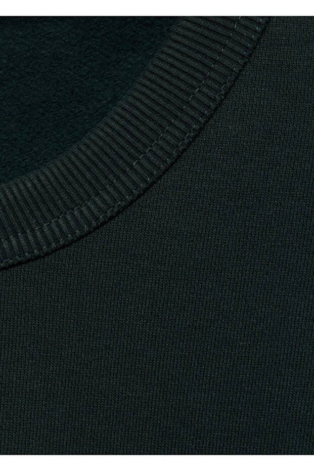 Regular kesim pamuklu sweatshirt - 5