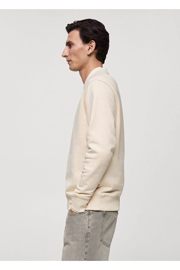 Regular kesim pamuklu sweatshirt - 6