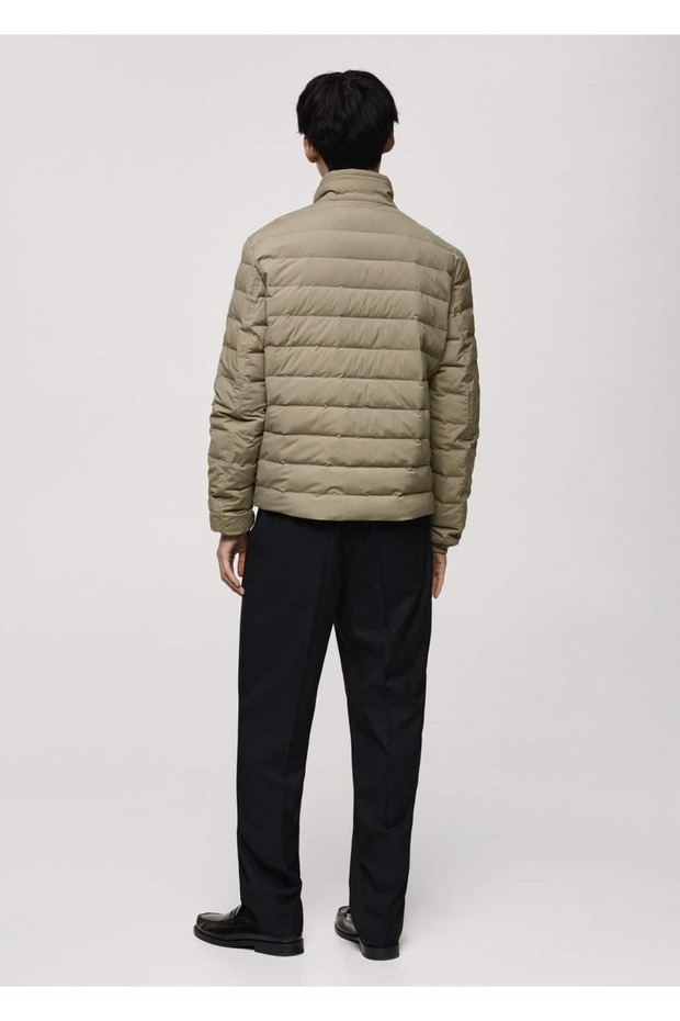 Down Padded Quilted Jacket - 4