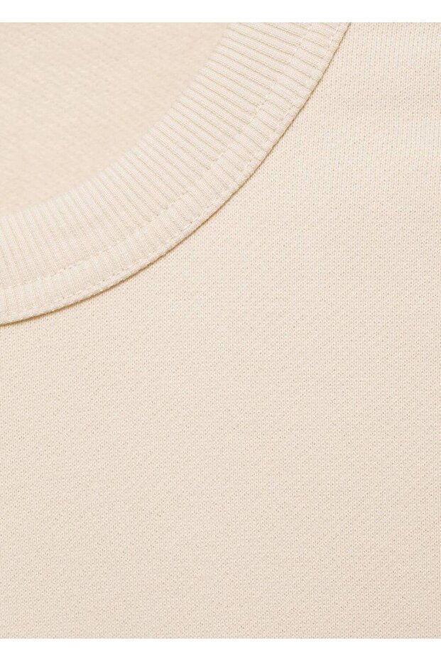 Regular kesim pamuklu sweatshirt - 5