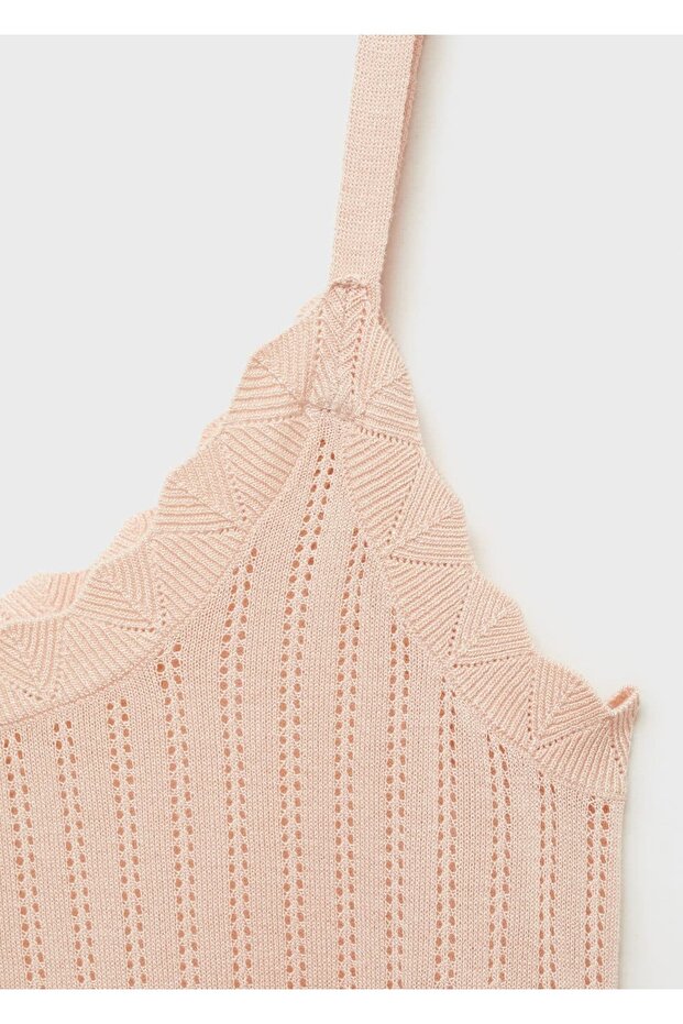 Ajur örgü detaylı gecelik - 5