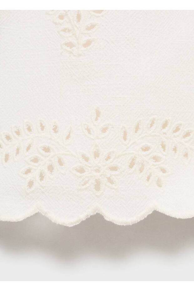 İşlemeli pantolon - 4