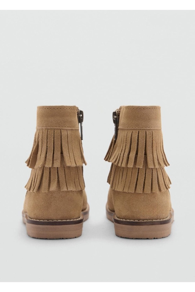 Püsküllü deri bot - 5