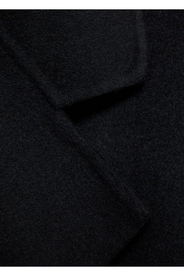 El yapımı oversize yün palto - 8