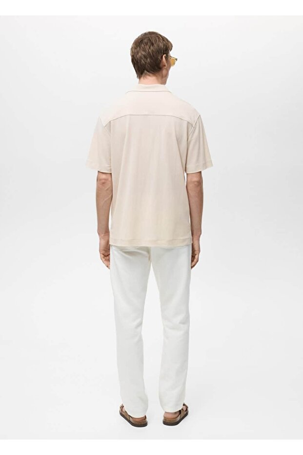 Bowling yaka modal gömlek - 4