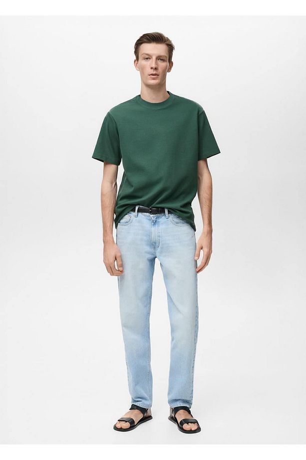 Ribana regular fit pamuklu tişört - 2
