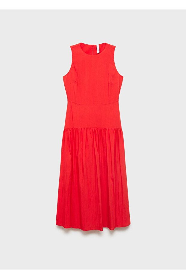 Kombine evaze elbise - 3