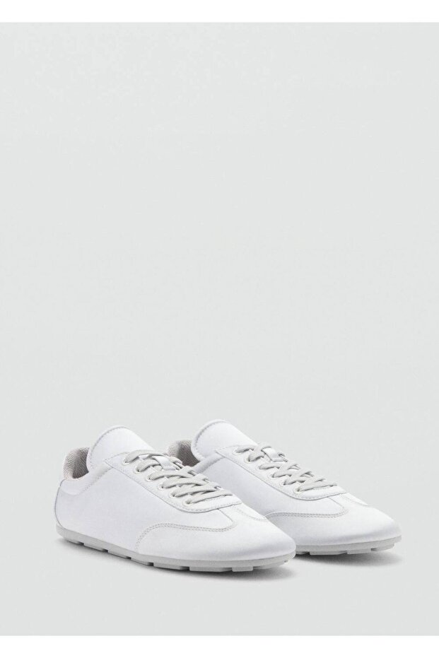 Satin Lace-Up Sneakers