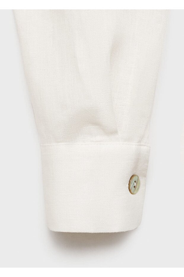 Uzun keten gömlek - 5