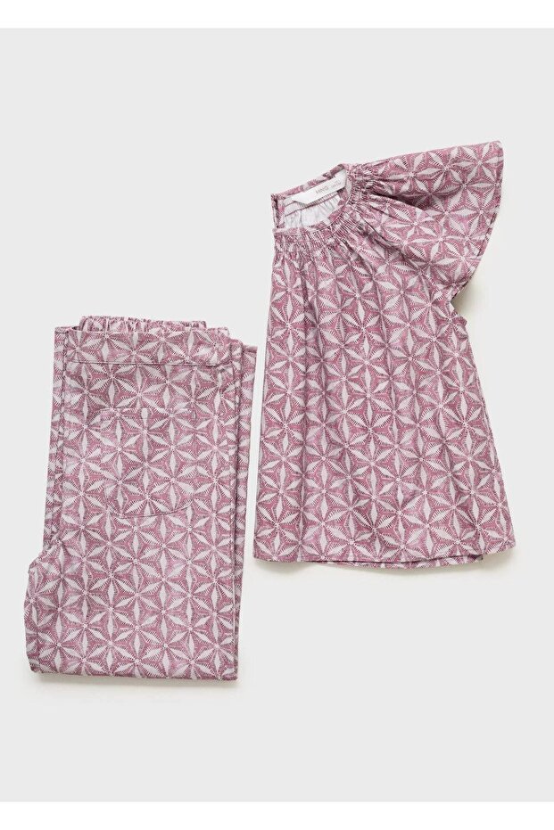 Patterned cotton blouse - 6