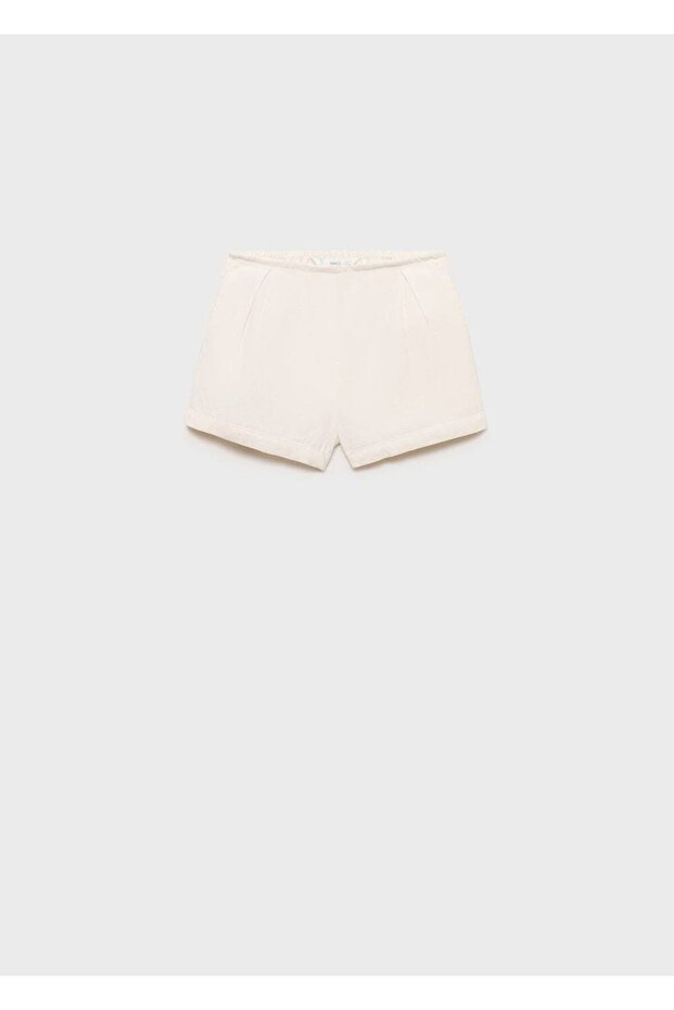 Pili detaylı şort - 3