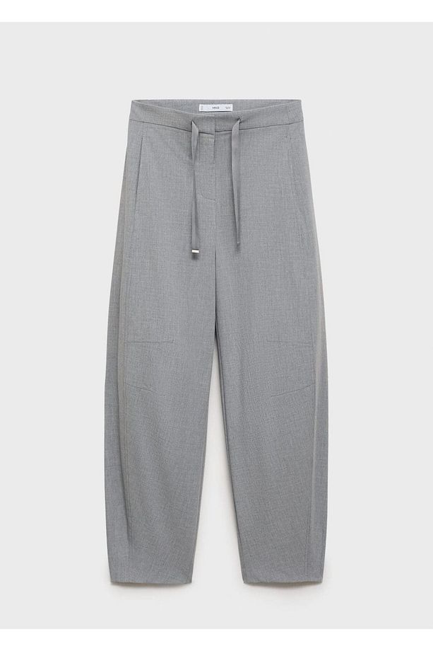 Bağcıklı jogger pantolon - 3