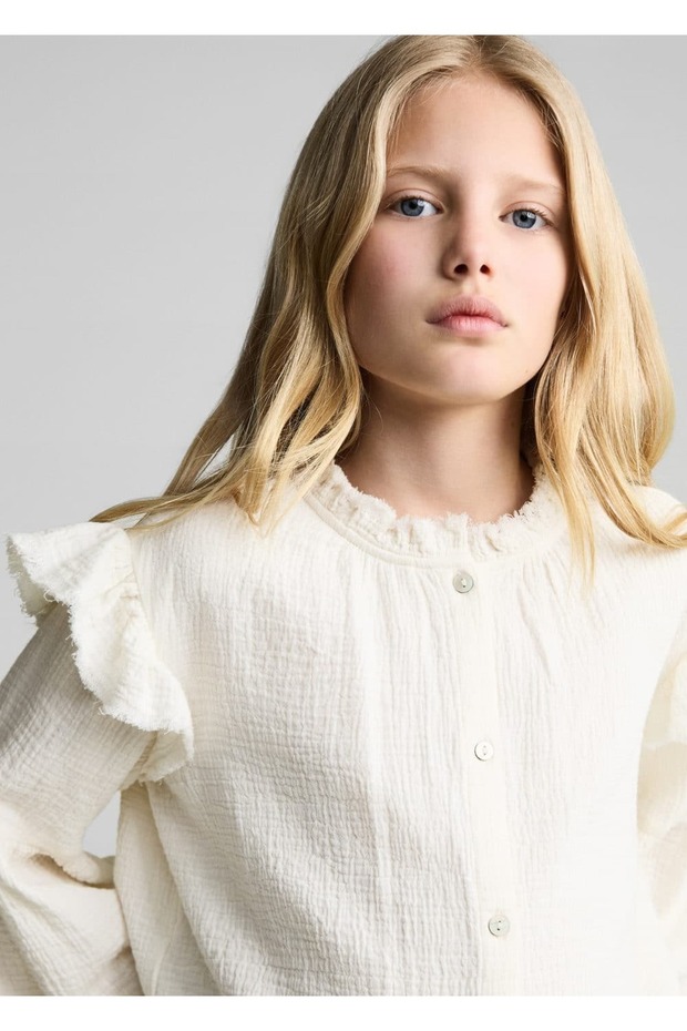 Bambu pamuklu bluz - 7