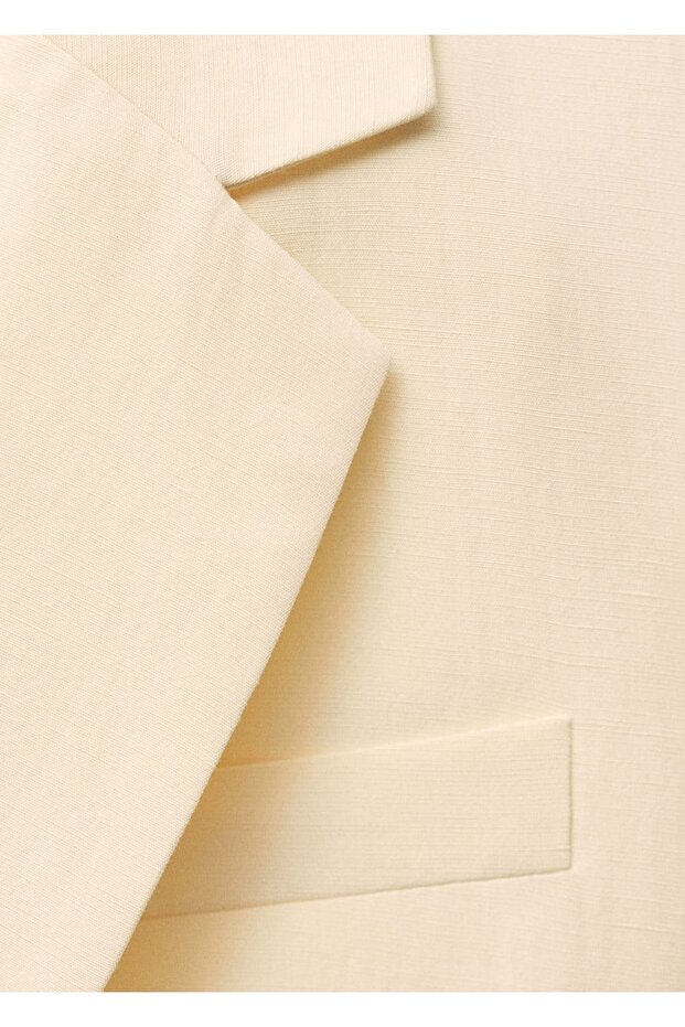 سترة من مزيج الكتان - 6